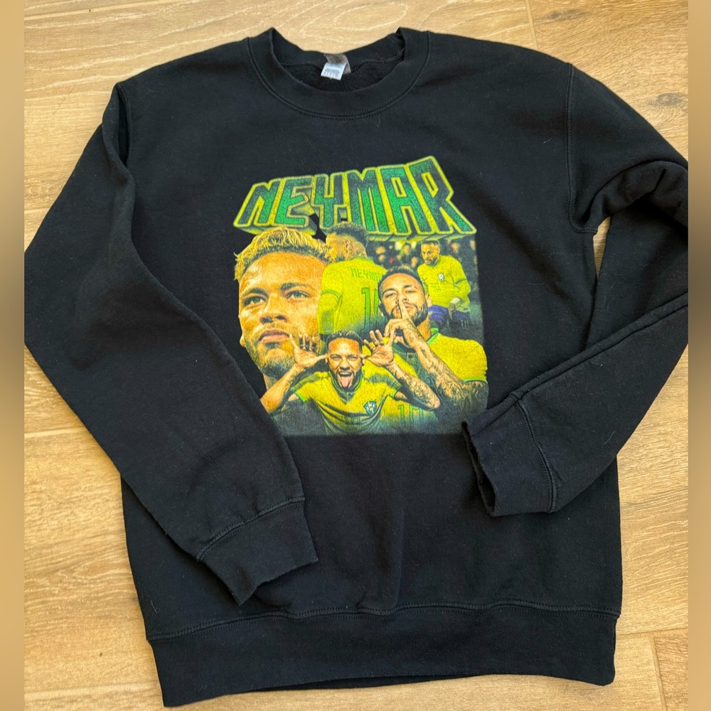 Neymar Brazil Sweatshirt Unisex Small